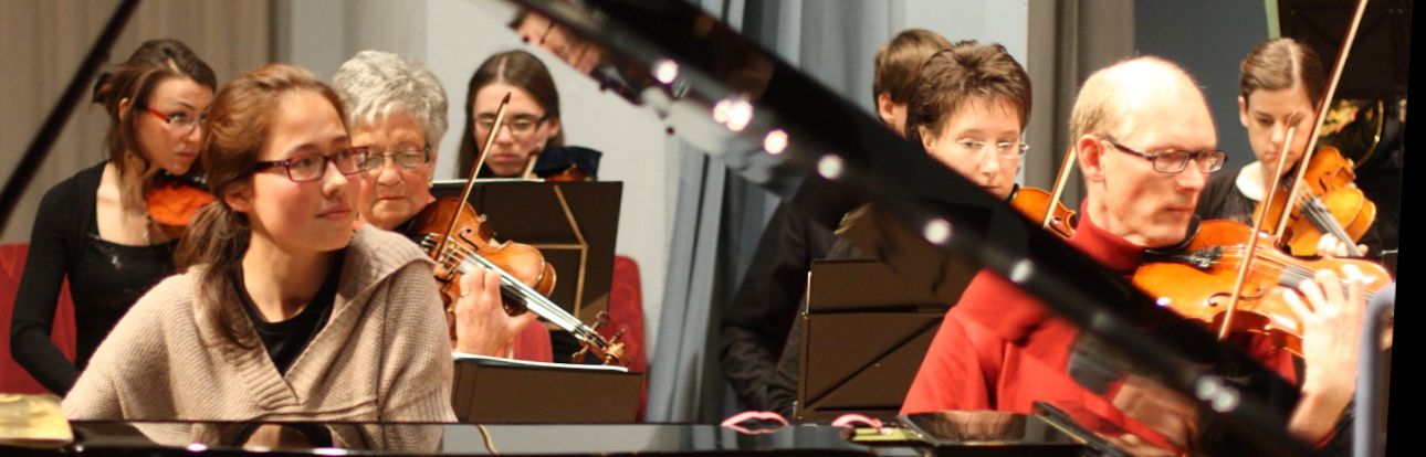 Bild von Annique Göttler mit der Filderharmonie