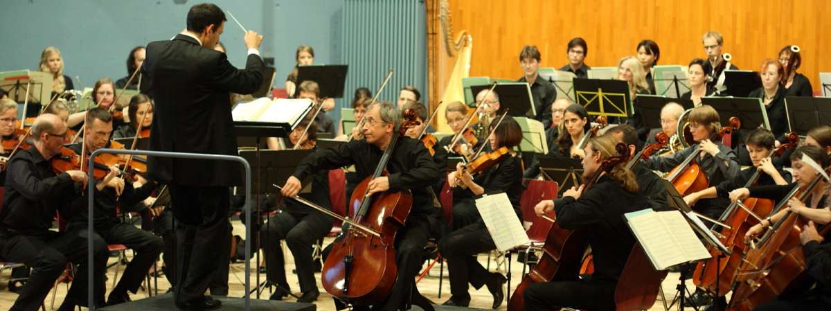 Bild von Christoph Zantke mit der Filderharmonie